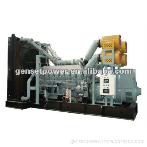 Original Mitsubishi diesel generator set with CE and ISO Language Option French